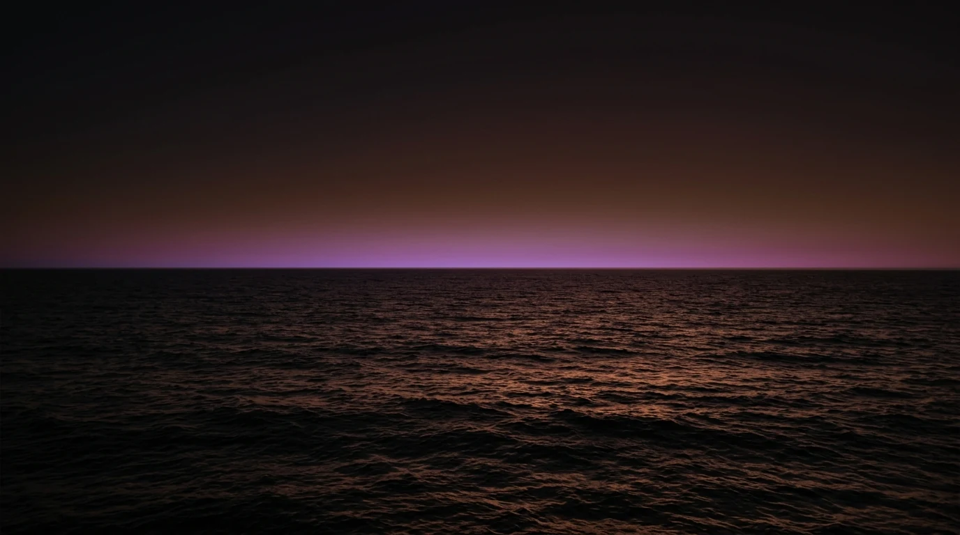 Open ocean and vastness under a warm dusk, on A new world opened at an awful cost: honest account of PTG - The Endurant Way