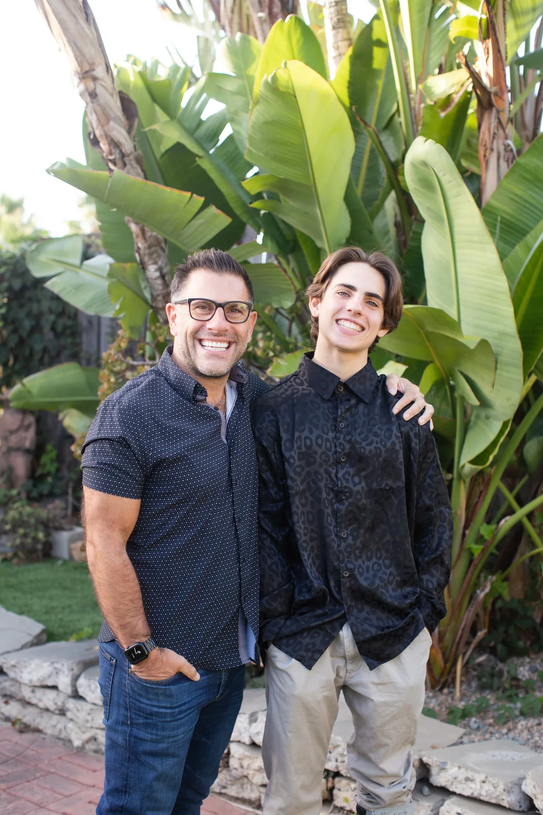 Neal and his son, Anthony